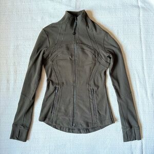 Lululemon Define Jacket Luon, Dark Olive, Size 4
